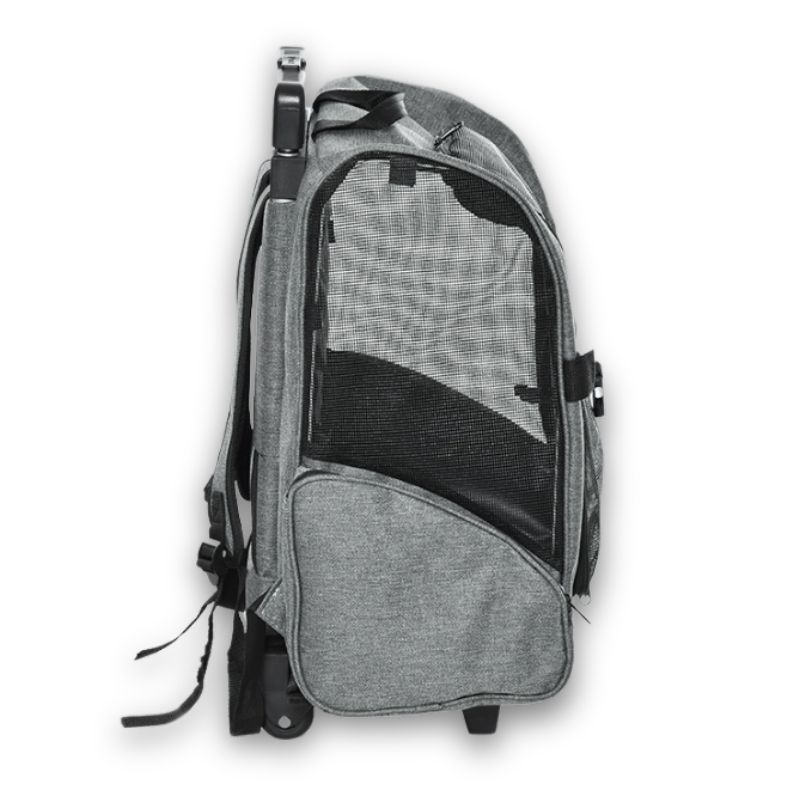 Sac à dos à roulette pour chien