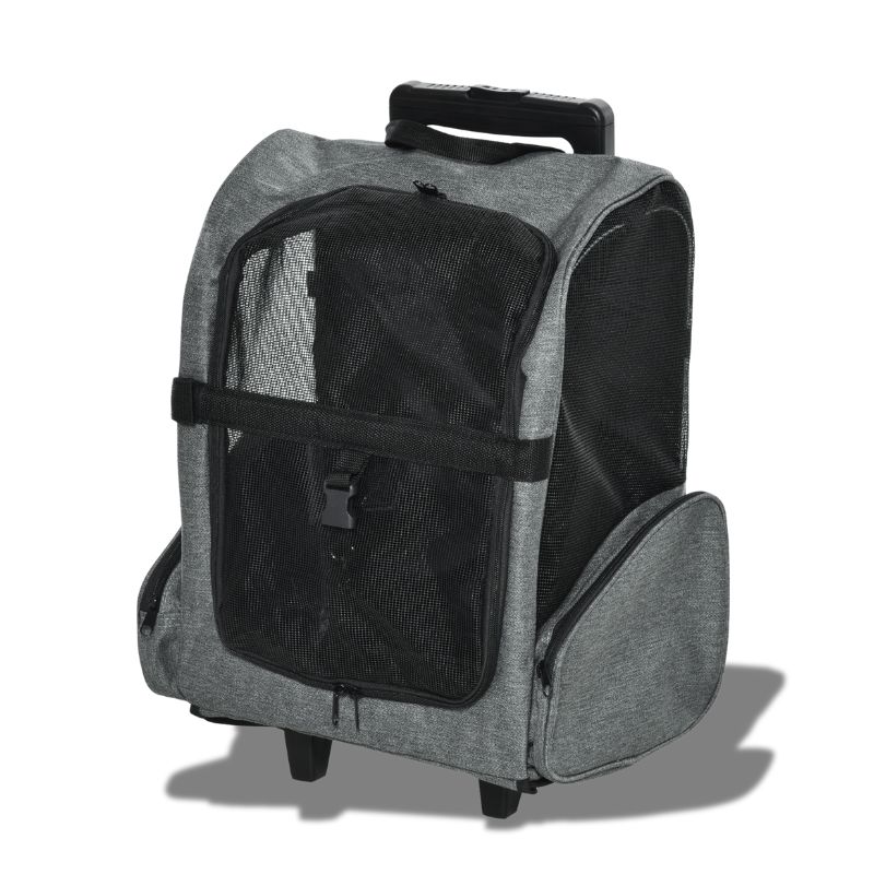 Sac à dos à roulette pour chien
