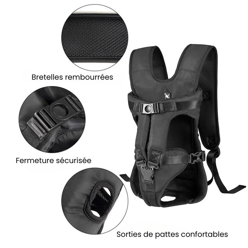 Sac à dos chien pour randonnée
