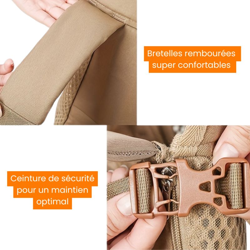 Sac à dos de transport pour chien