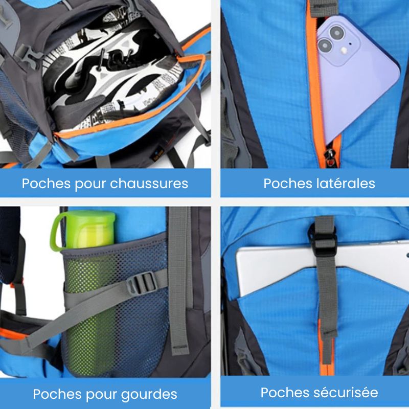 Sac À Dos De Randonnée Journée – LightTrail 70L