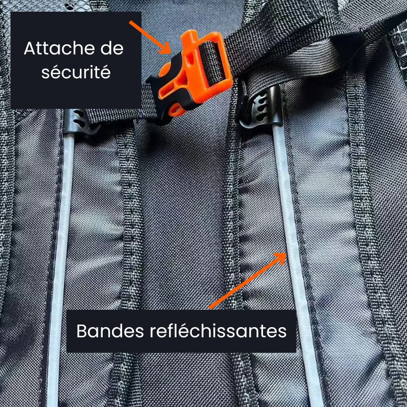 Sac à dos de transport pour chien