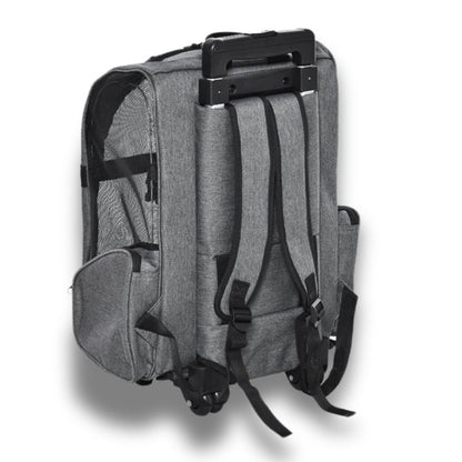 Sac à dos à roulette pour chien