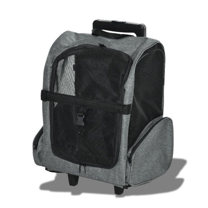Sac à dos à roulette pour chien