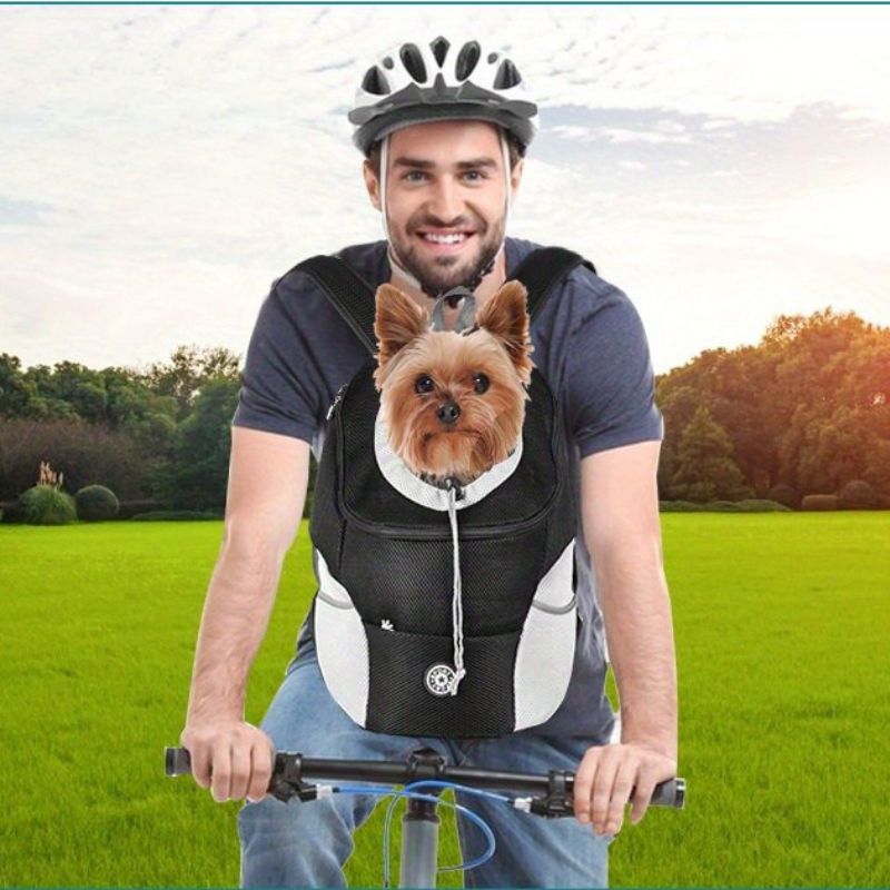 sac a dos chien pour vélo
